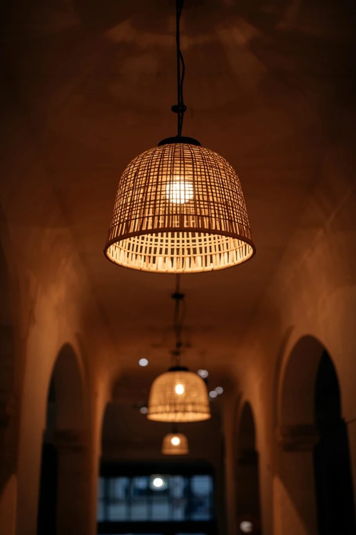 9. Statement Lighting at Two Points