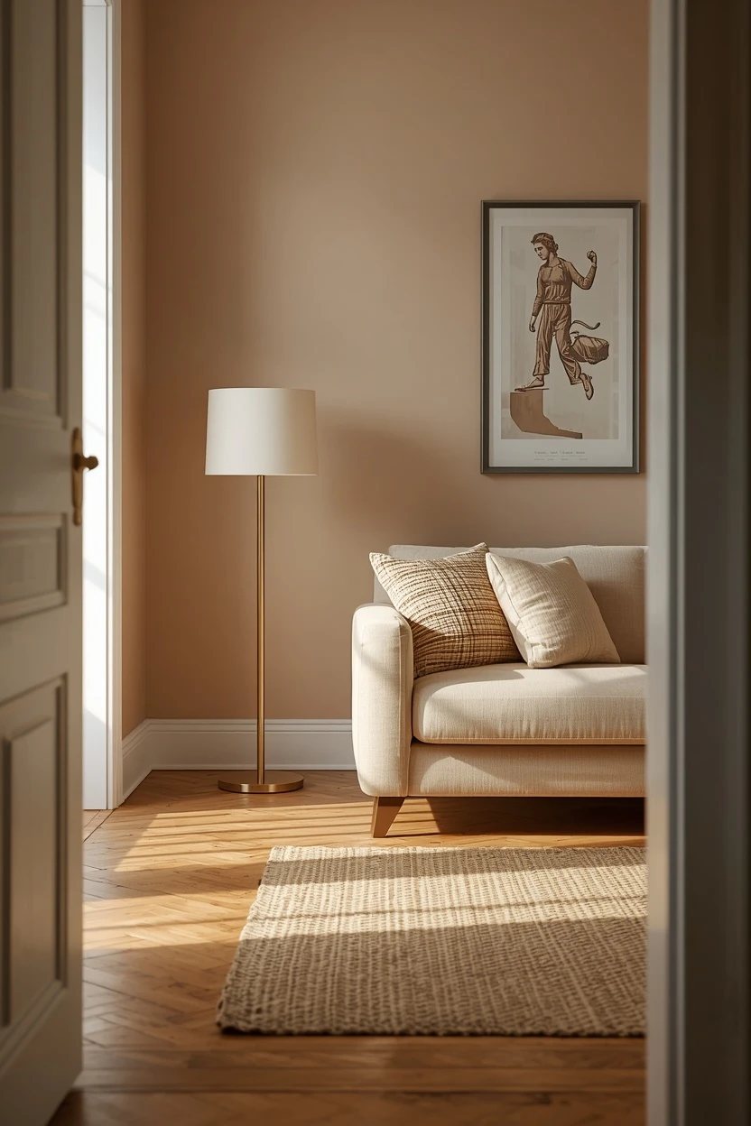 2. A Greige Living Room Scheme