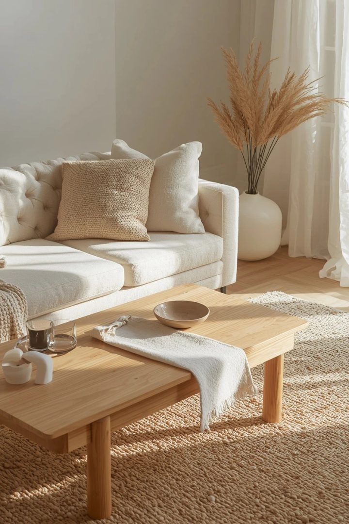 5. Warm White Everywhere With Textural Depth