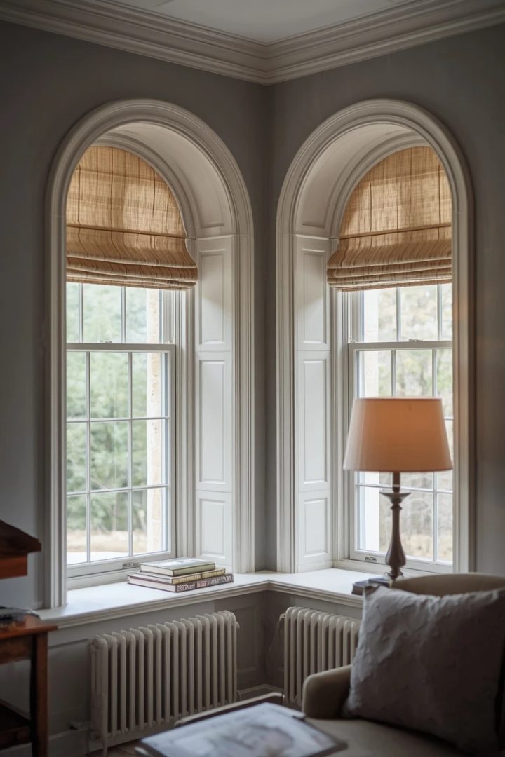 2. Arched Window Frame Overlay