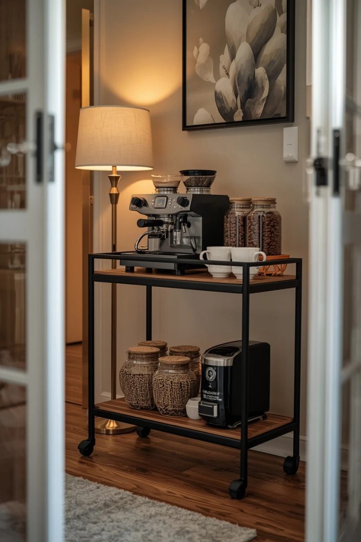 1. A Dedicated Coffee Cart