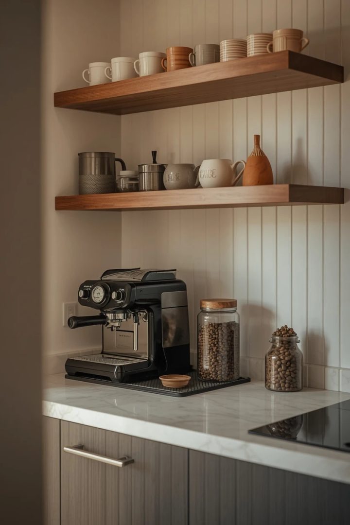 2. A Countertop Coffee Station