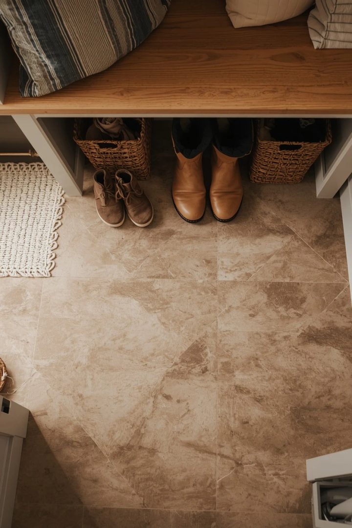 5. Durable, Wipeable Flooring
