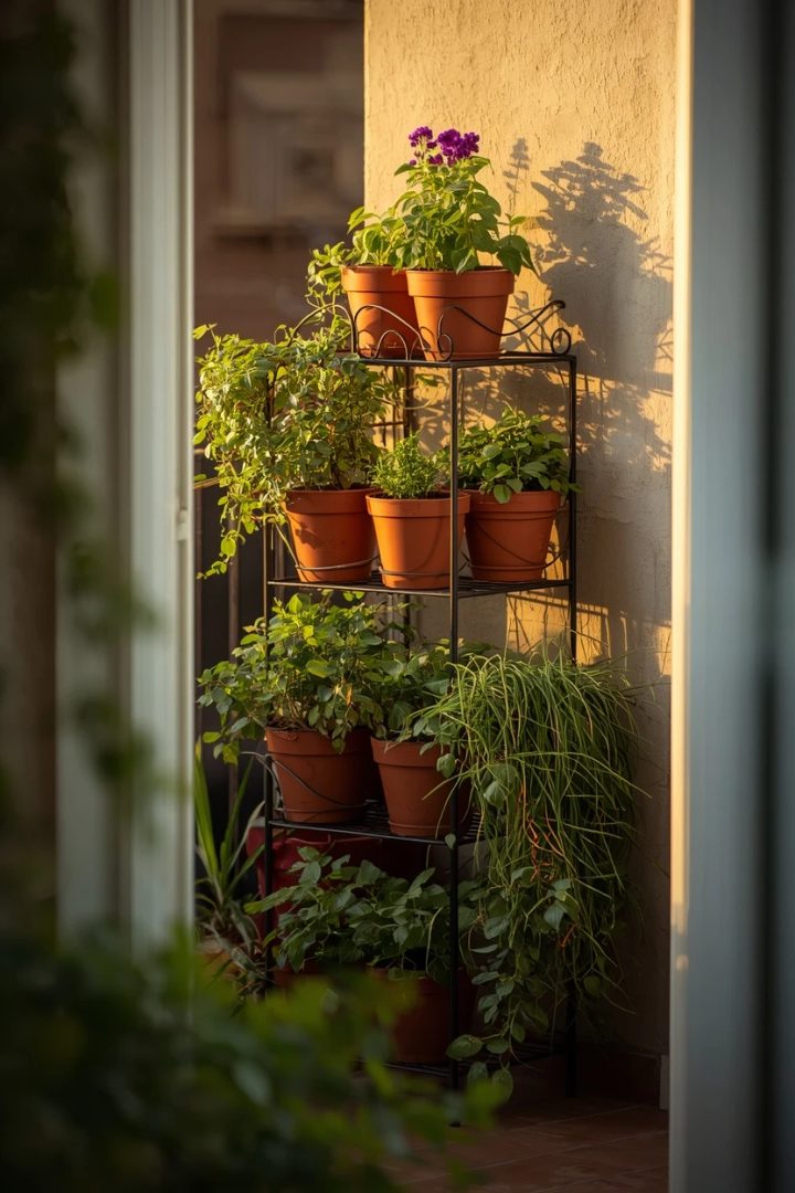 11. A Tiered Plant Stand