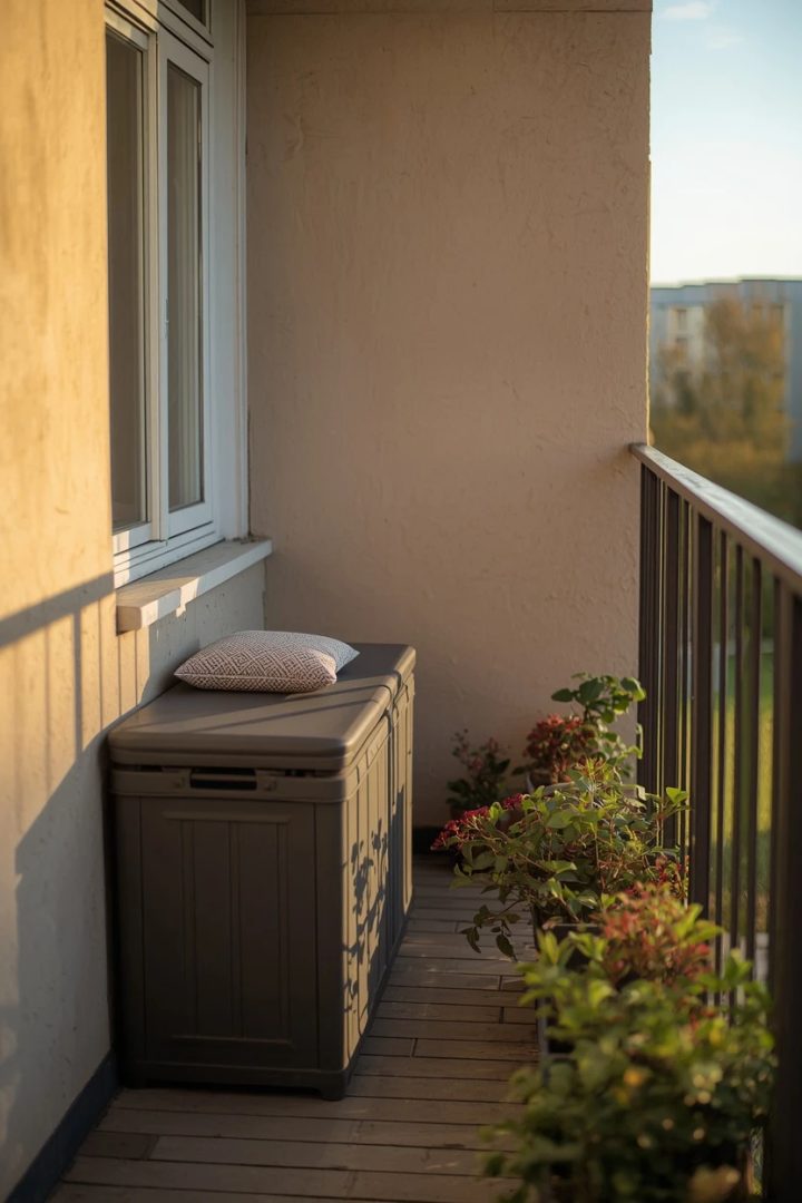 14. A Weatherproof Storage Bench