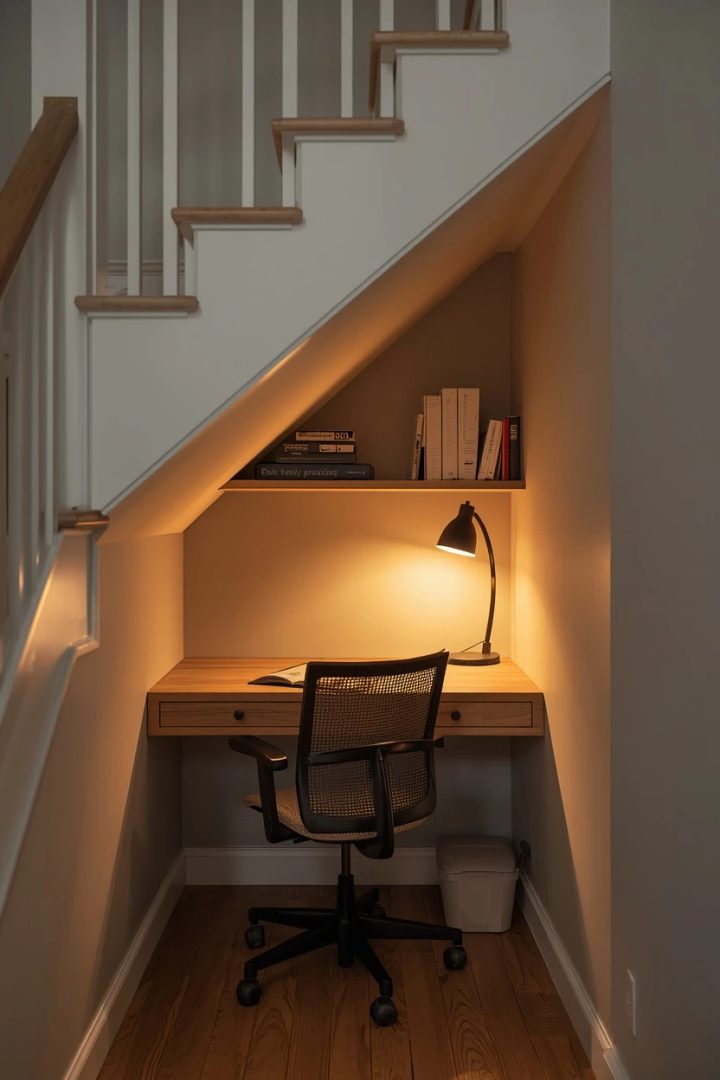 3. A Hidden Home Office Nook