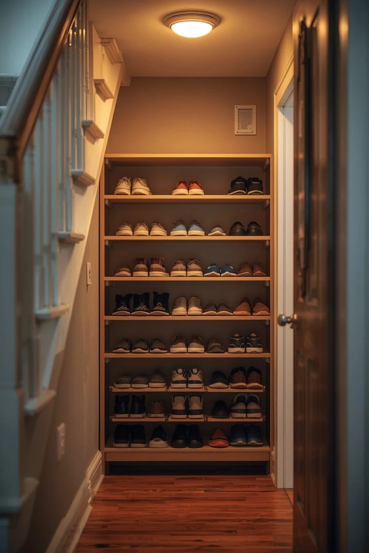 4. Dedicated Shoe Storage