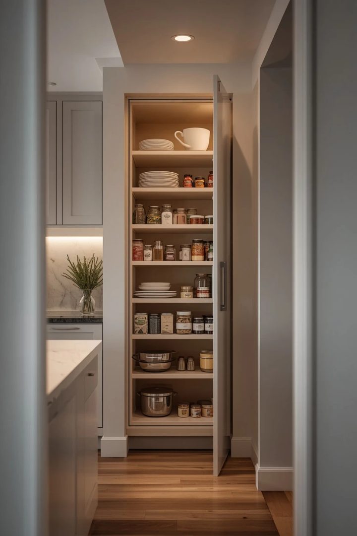 11. A Pull-Out Pantry