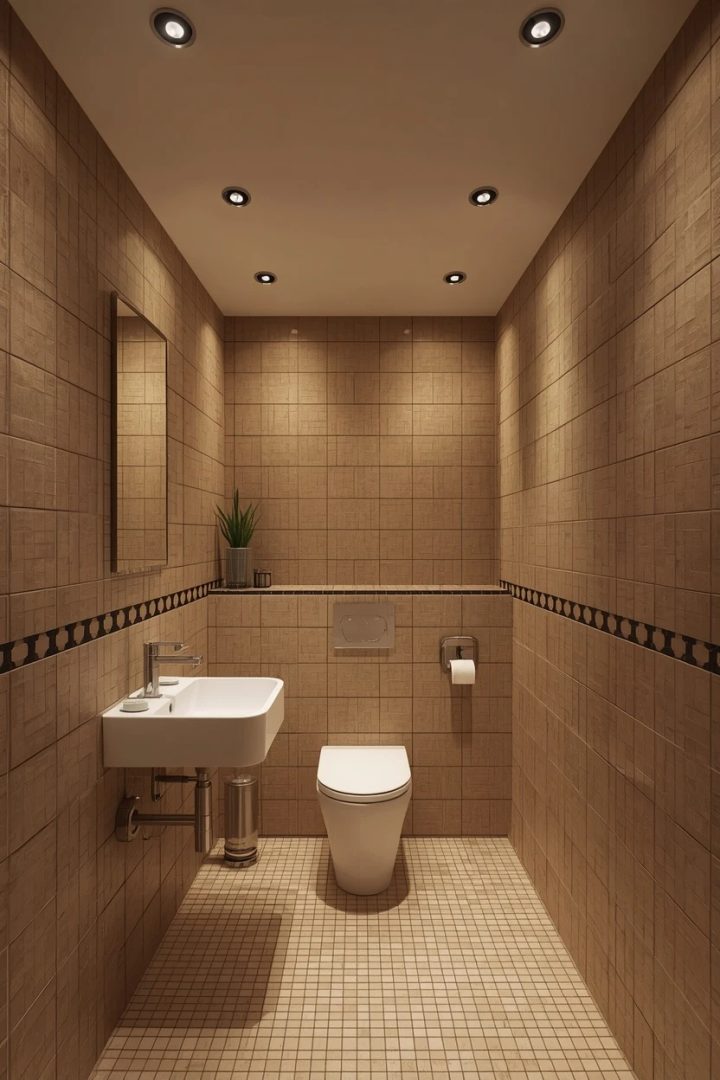 4. Recessed Ceiling Spotlights