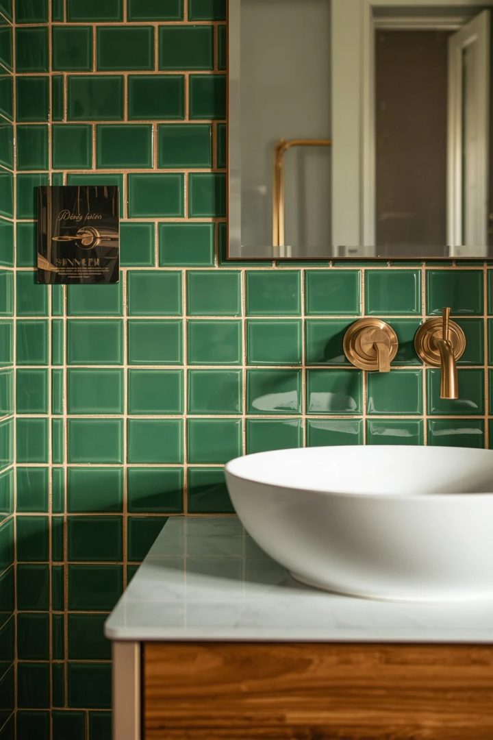 4. A Zellige Tile Backsplash