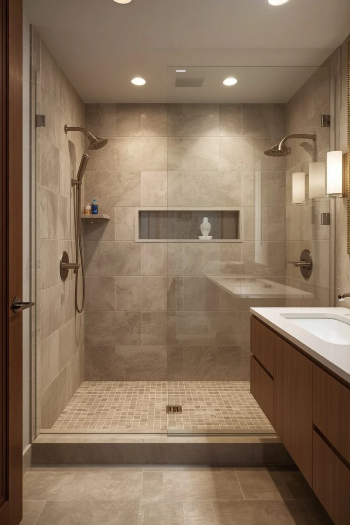 3. Retile for a Fresh Bathroom Update