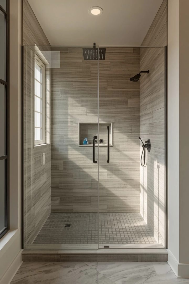 6. Add a Walk-In Shower in Your Renovation