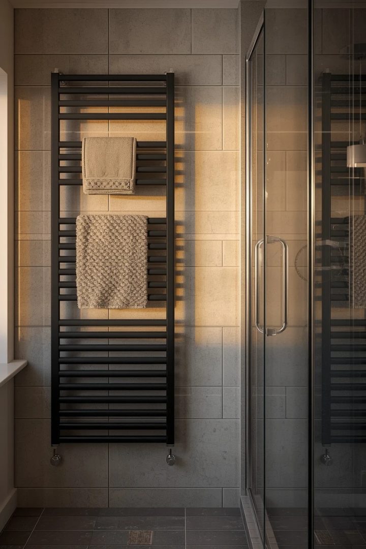 13. Add a Heated Towel Rail