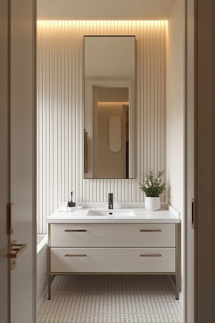 7. Vertical Stacked Tile