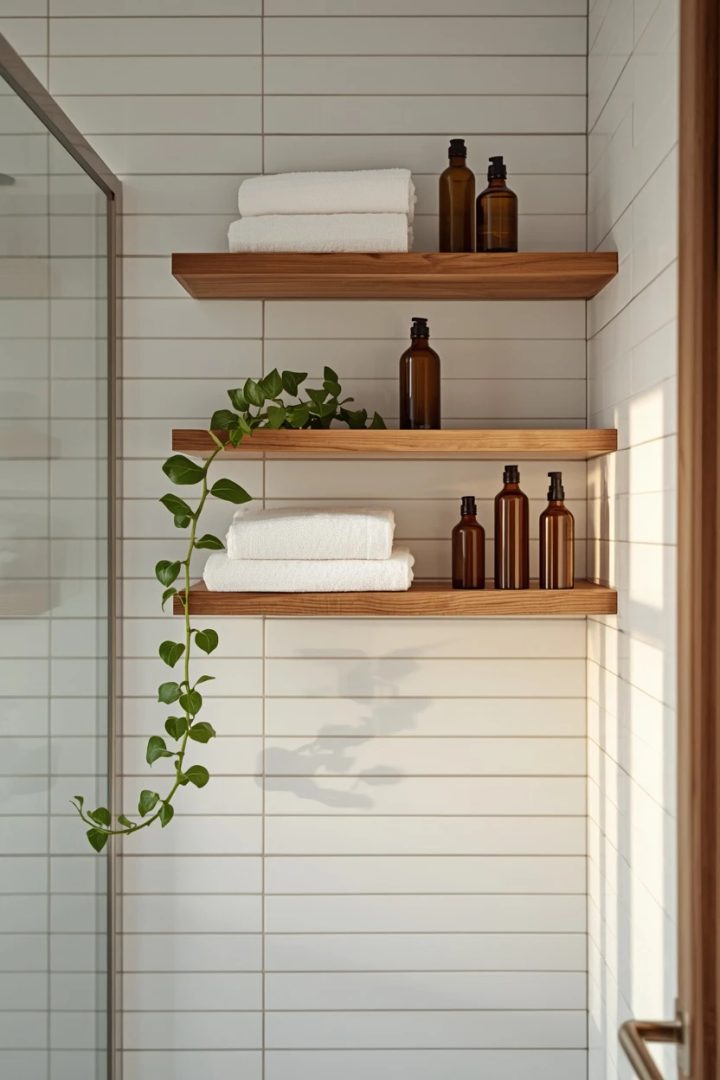 3. Add Open Shelving