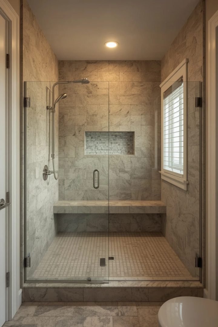 4. Upgrade to a Frameless Glass Screen
