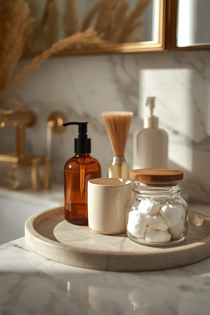 14. Decant into Matching Containers