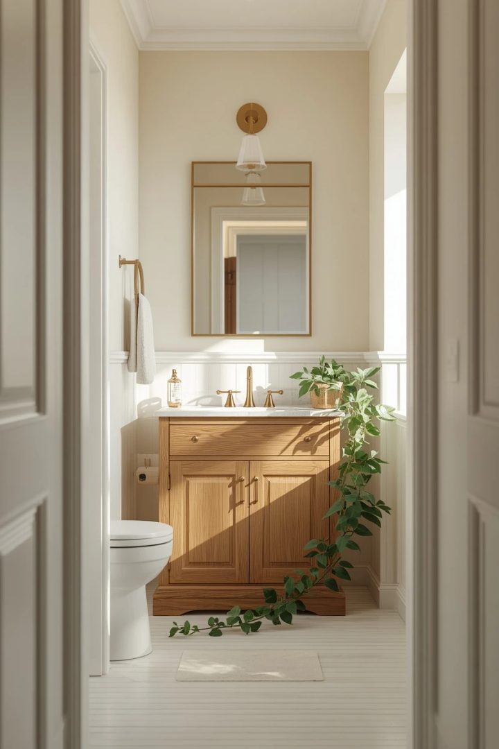 1. Crisp White for a Clean, Bright Bathroom