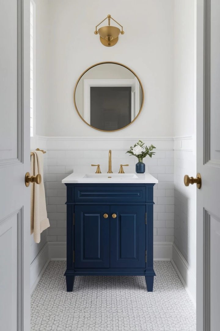 12. A Painted Vanity Accent
