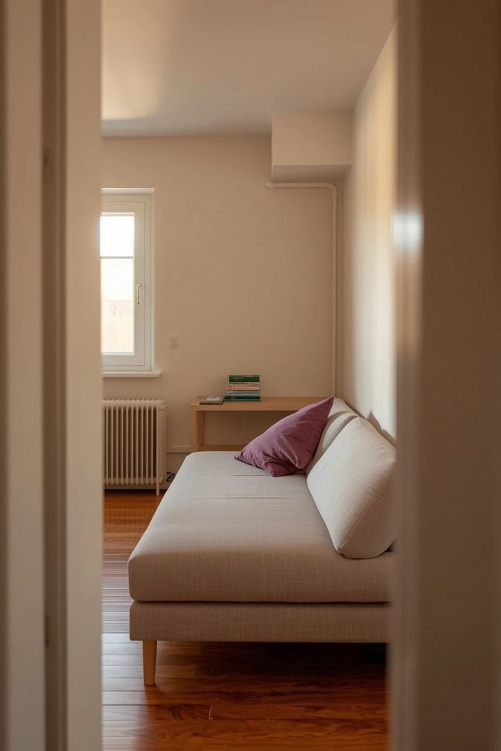 1. Floating Furniture Layout Pulled Away from Walls