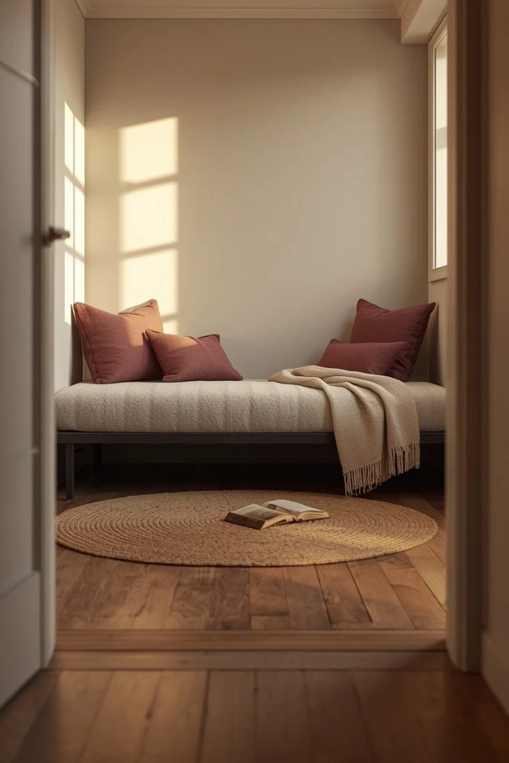 8. Low-Profile Platform Daybed as the Main Seating Piece