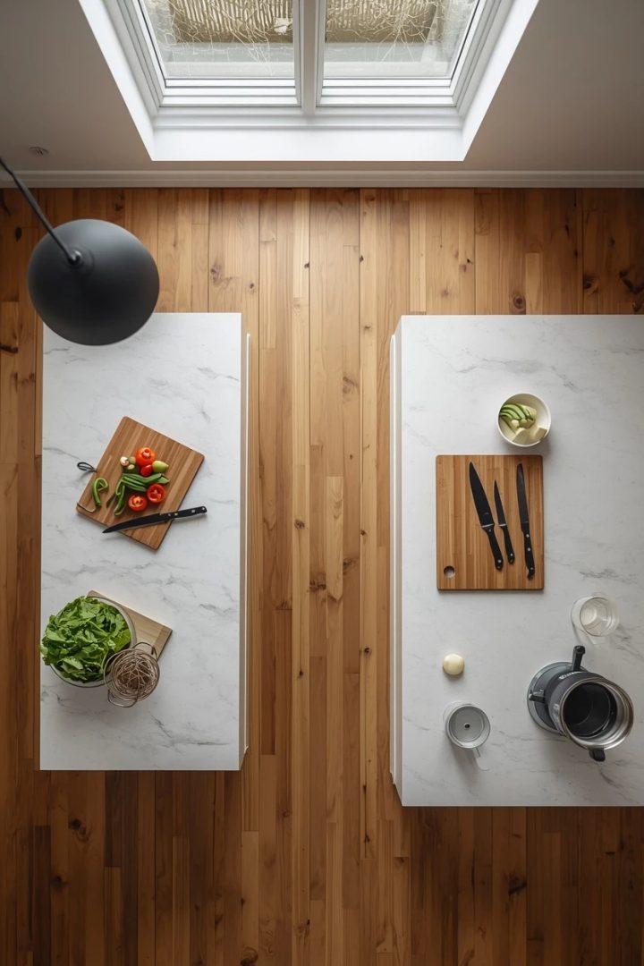 2. Two-Cook Configuration with Mirrored Prep Stations