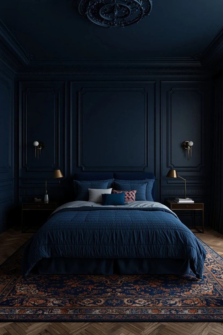 12. Moody Dark Blue