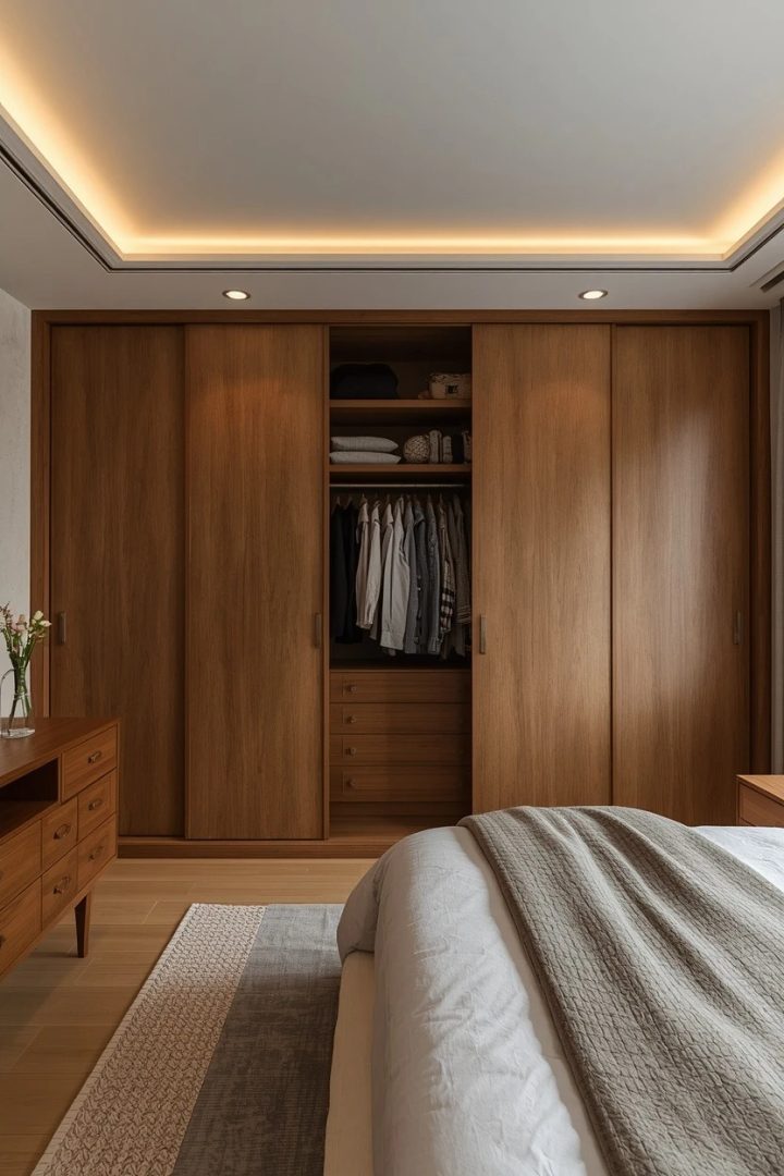 4. A Sliding-Door Closet