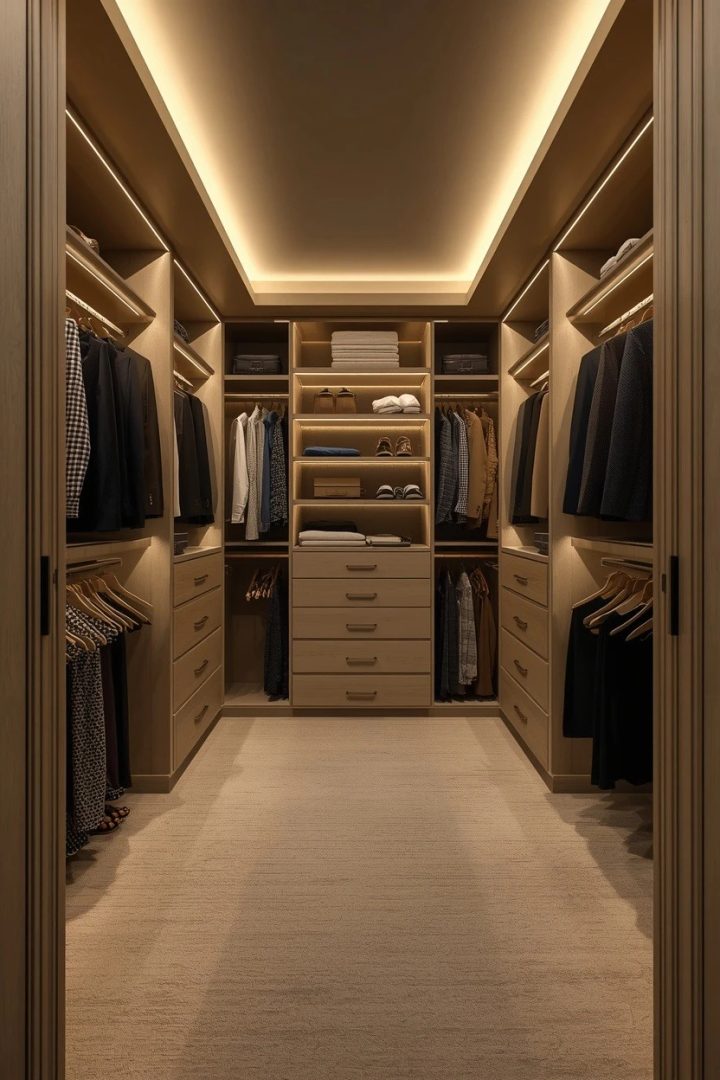 18. The Complete Bedroom Closet