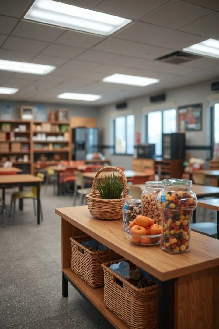6. A Snack and Refreshment Station