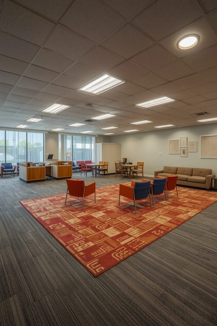 13. A Warming Area Rug