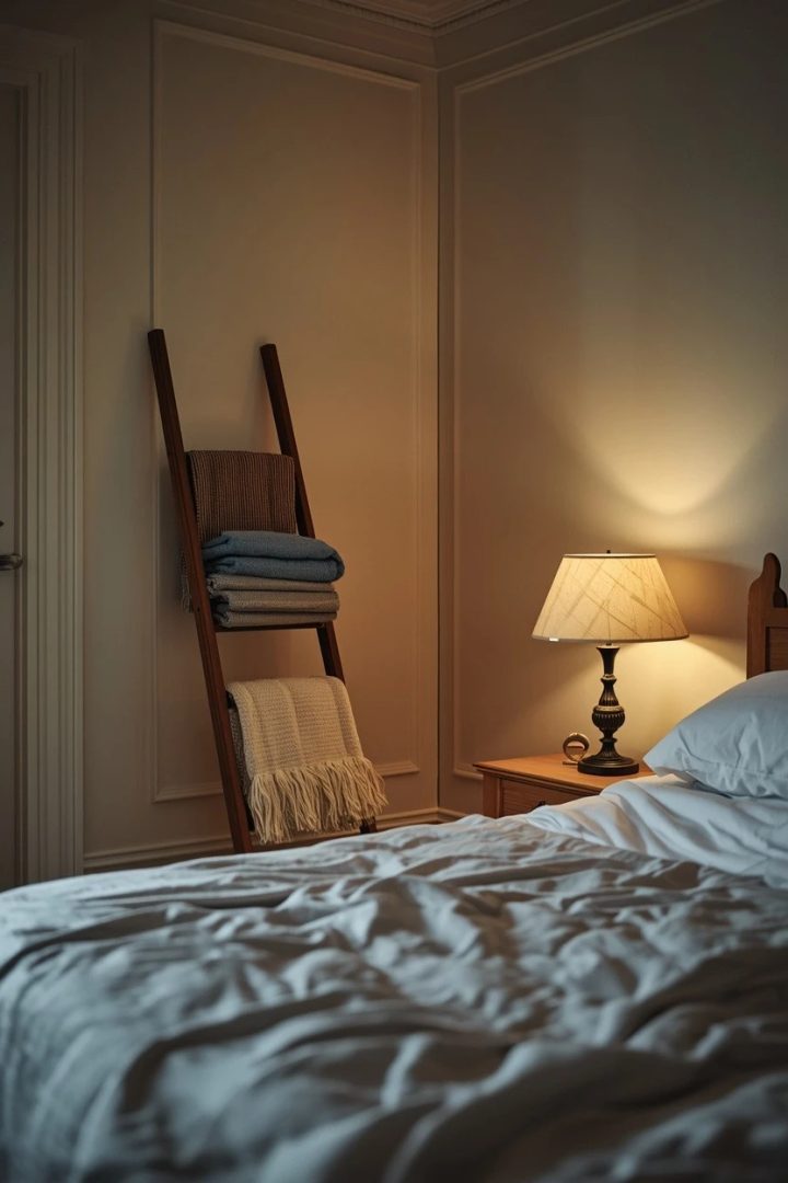 9. A Blanket Ladder