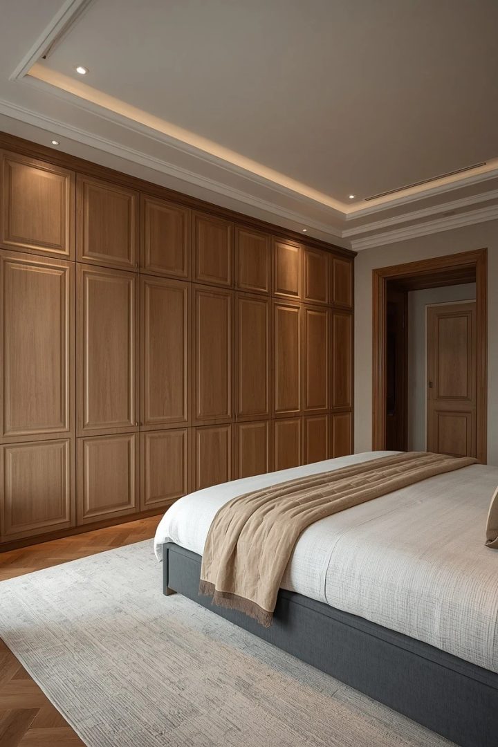 1. A Built-In Wardrobe Wall