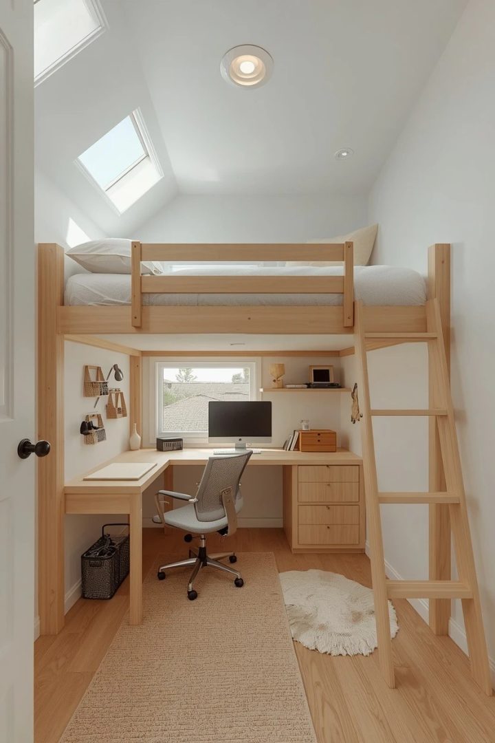7. A Loft or Raised Bed
