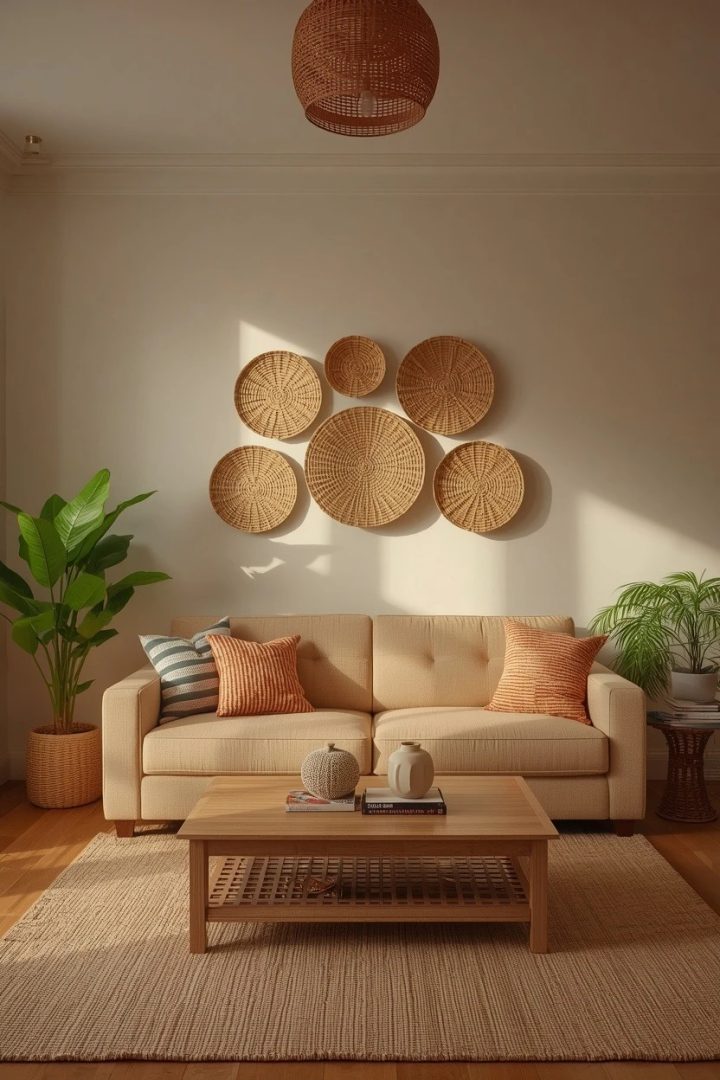 15. A Basket or Plate Wall