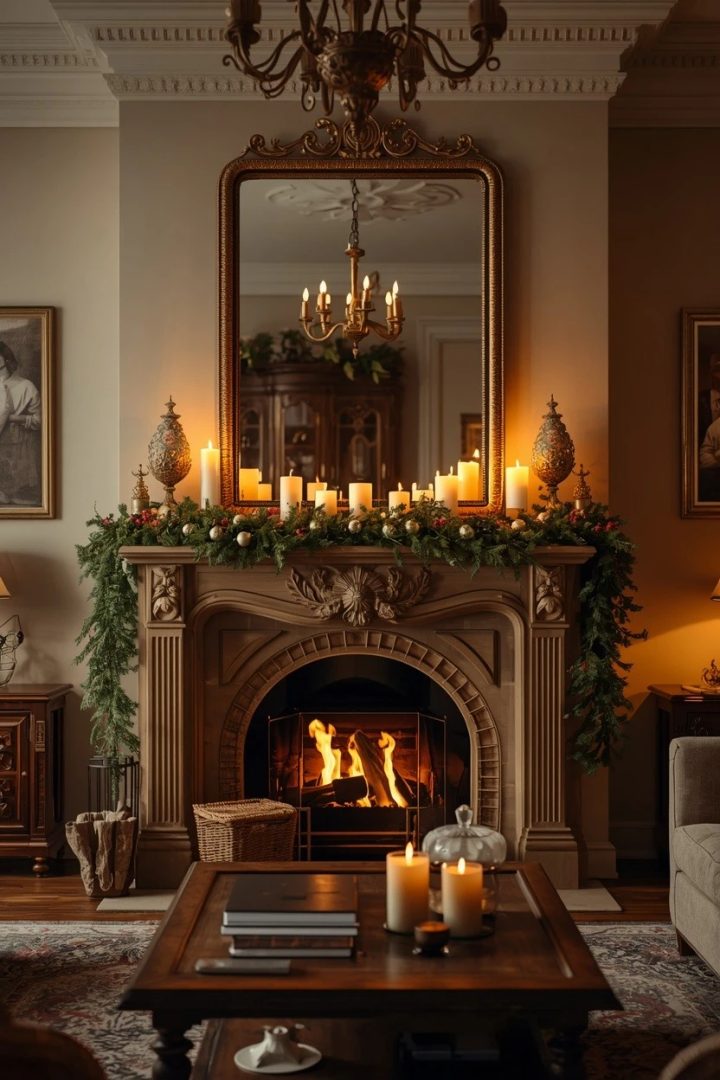 4. A Statement Mirror or Art Backdrop