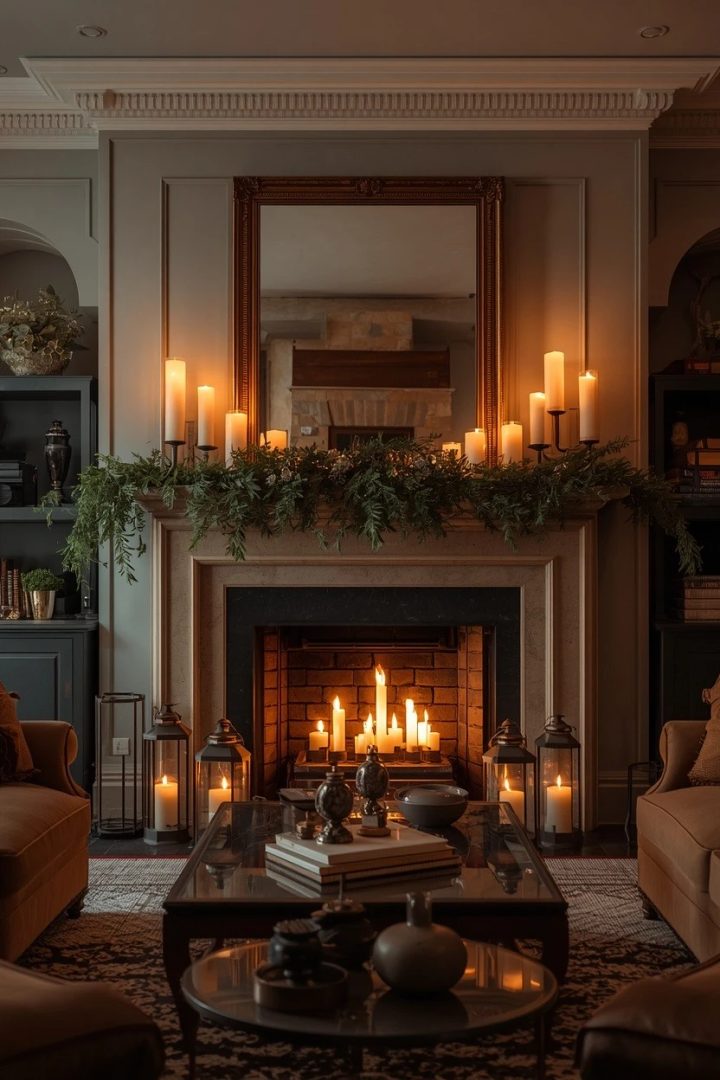 3. A Layered Candle Display