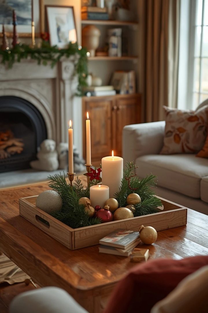 16. A Styled Coffee-Table Vignette
