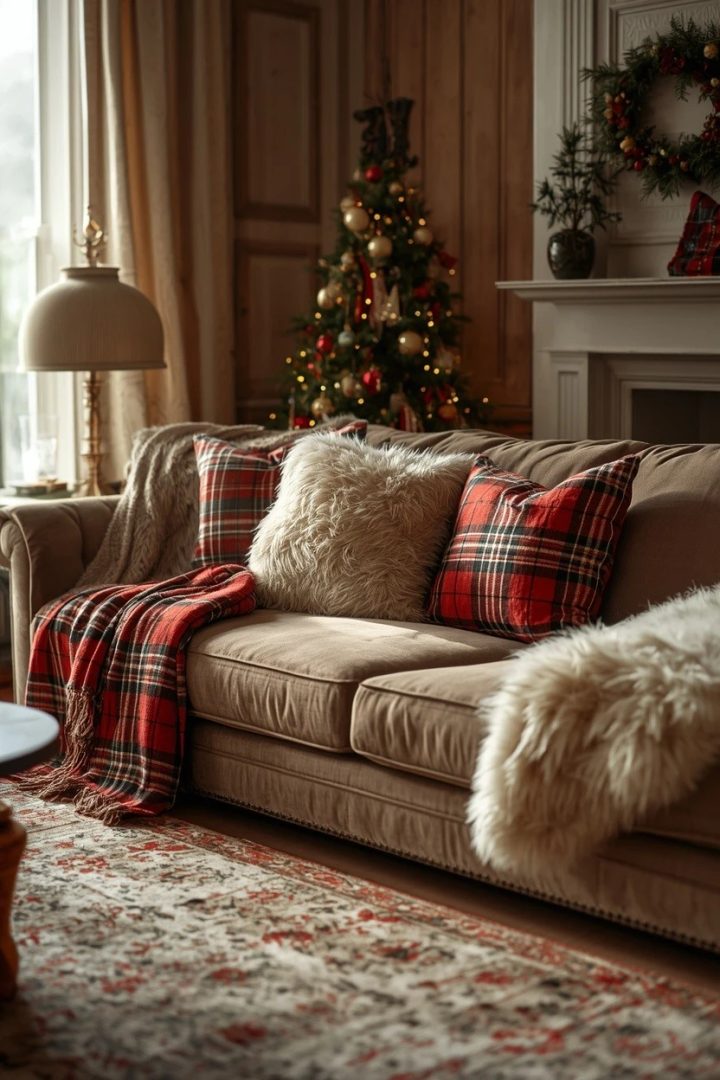 3. Layered Cozy Throws and Cushions