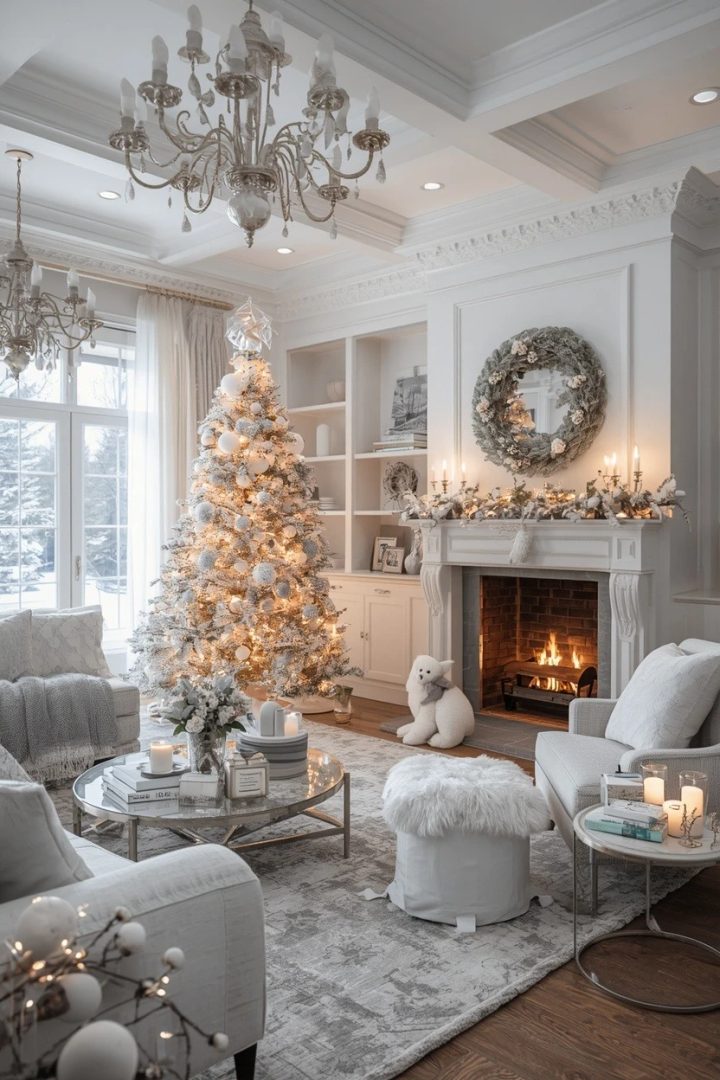 6. A Flocked Winter Wonderland