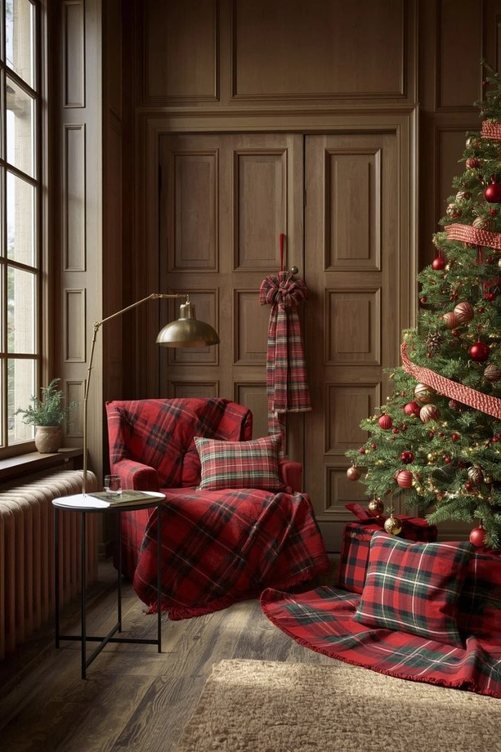 12. A Plaid and Tartan Accent