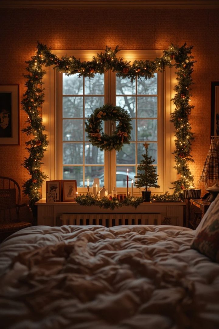 12. A Festive Window Display