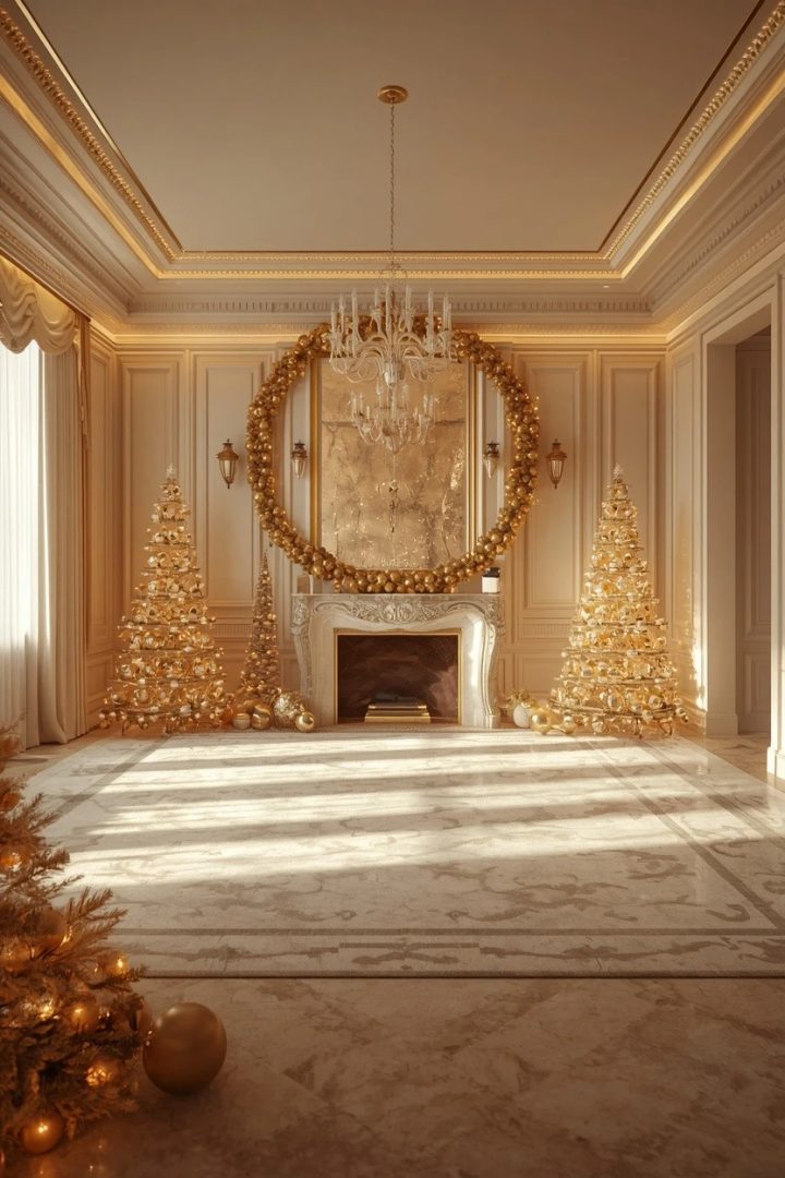 16. A Gold and Polished The room