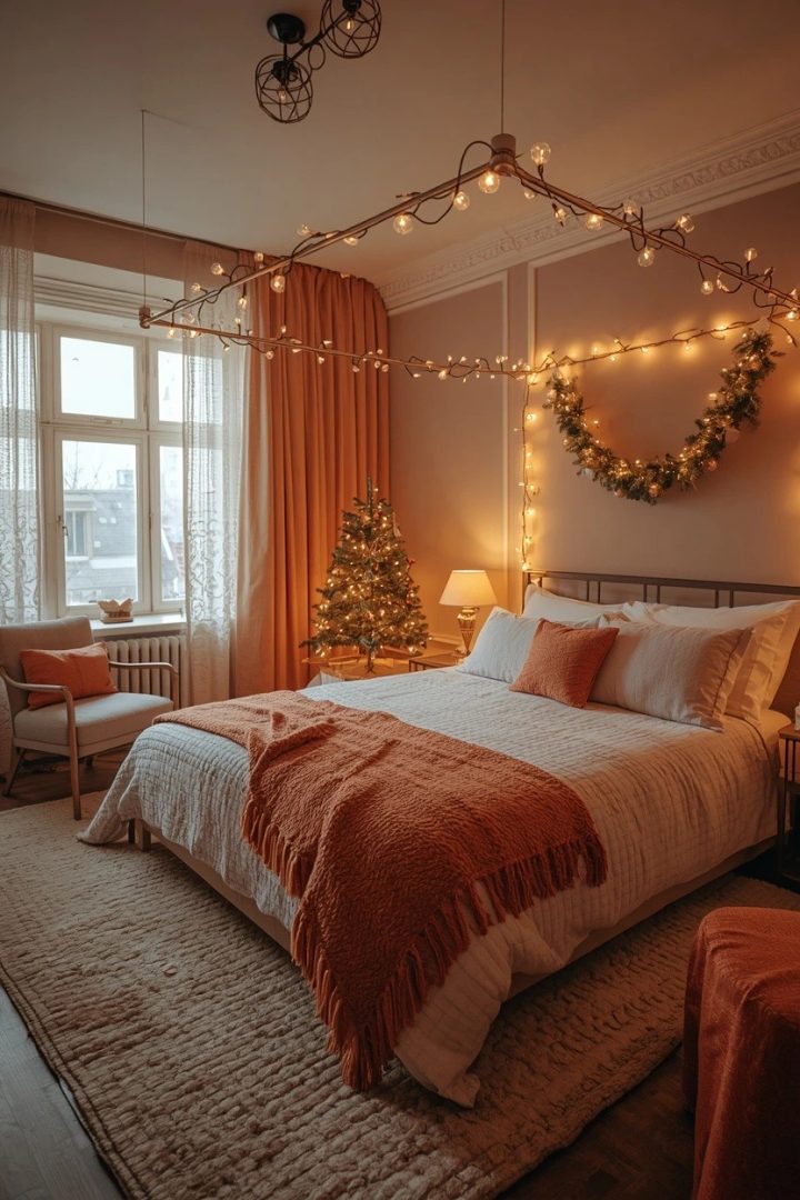 17. The Complete Inviting Holiday bedroom