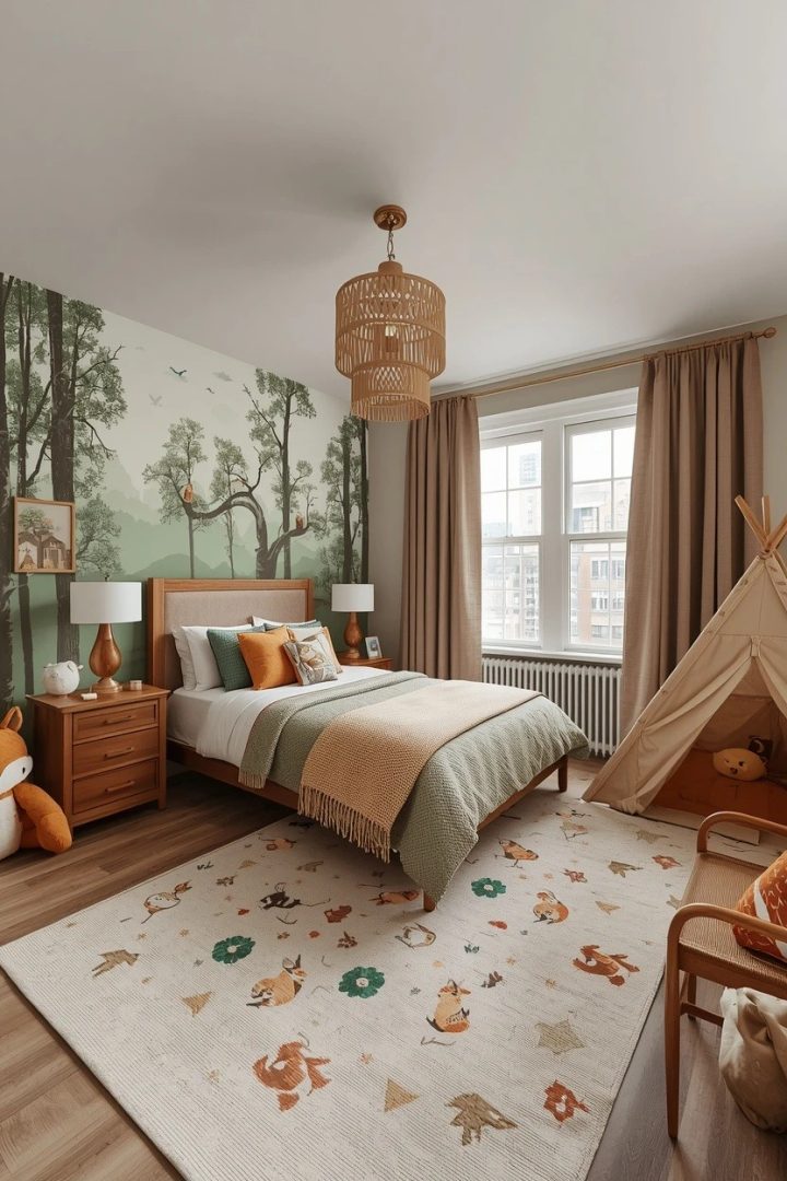 6. A Woodland and Forest Theme
