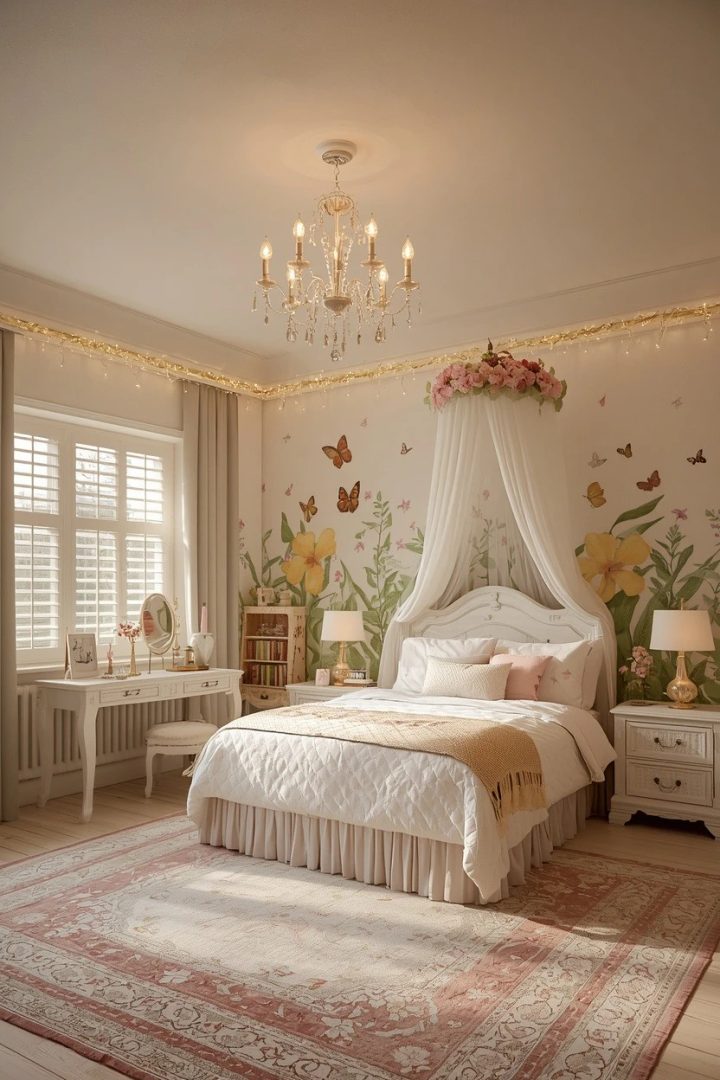 17. An Enchanted Fairy Garden Theme