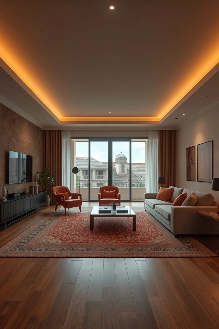 2. Float the Furniture Off the Walls