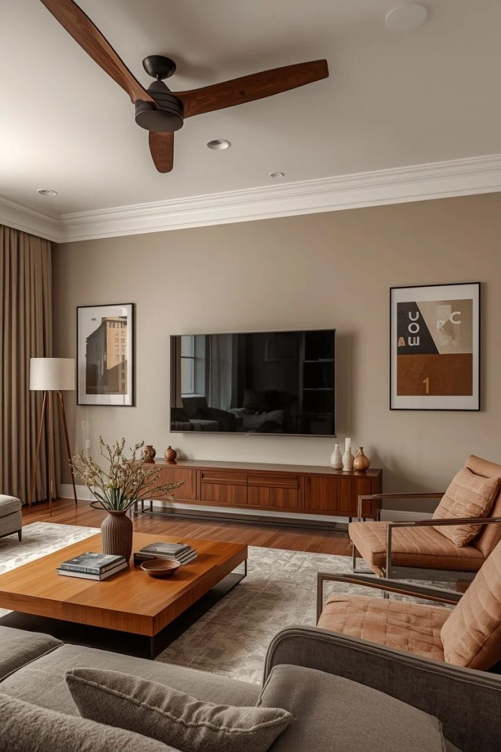 15. Balance the TV With Art