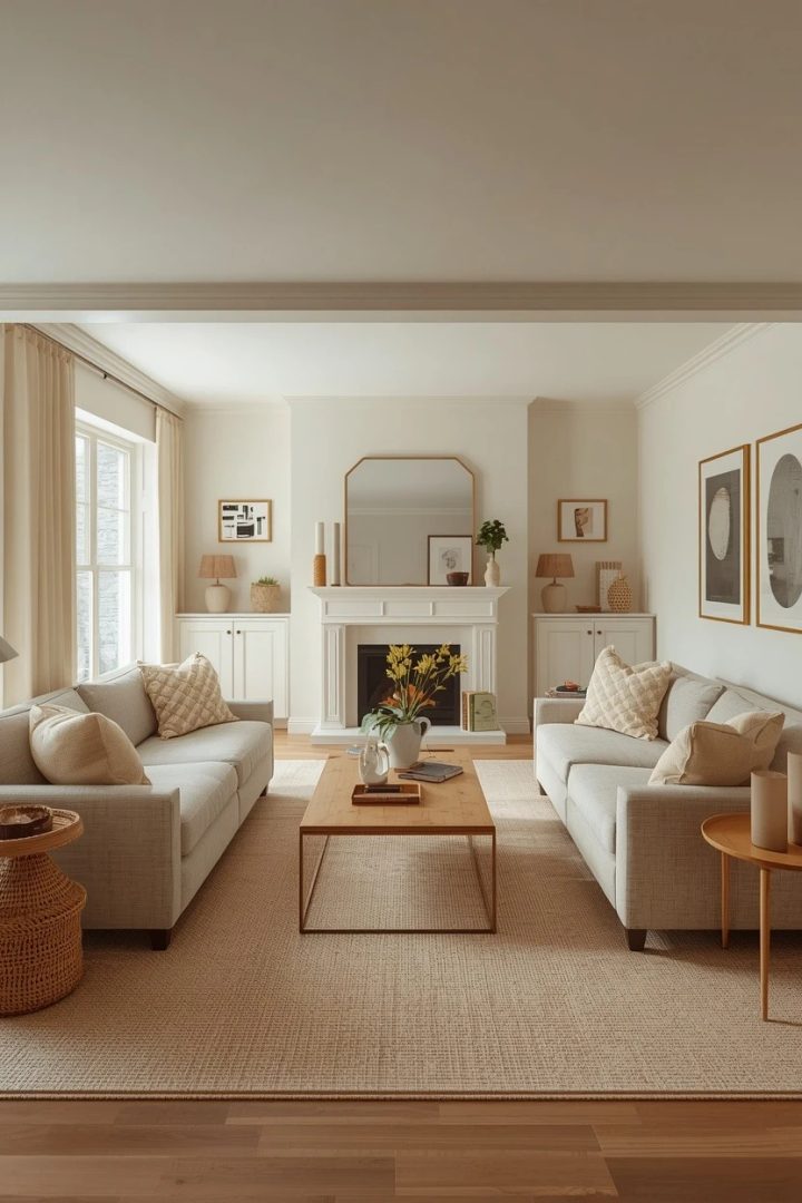 1. A Light Warm Neutral Palette
