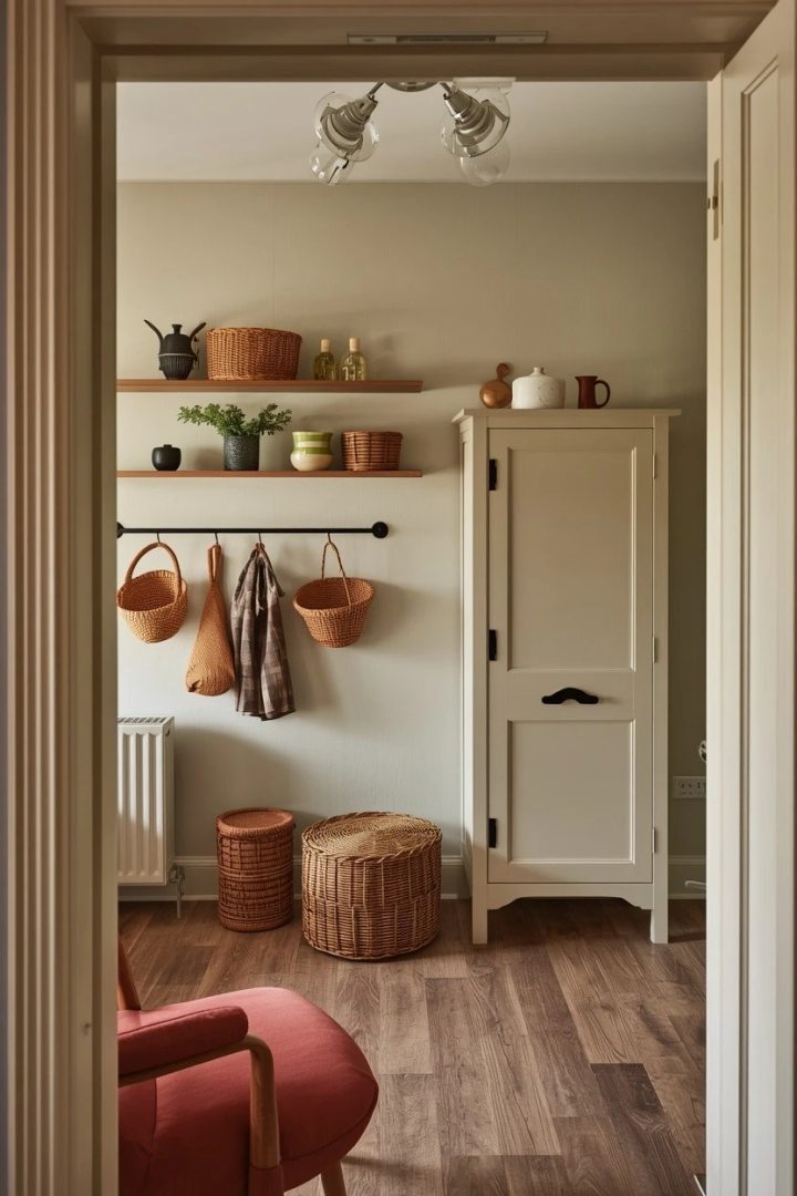 14. Wall-Mounted and Vertical Storage